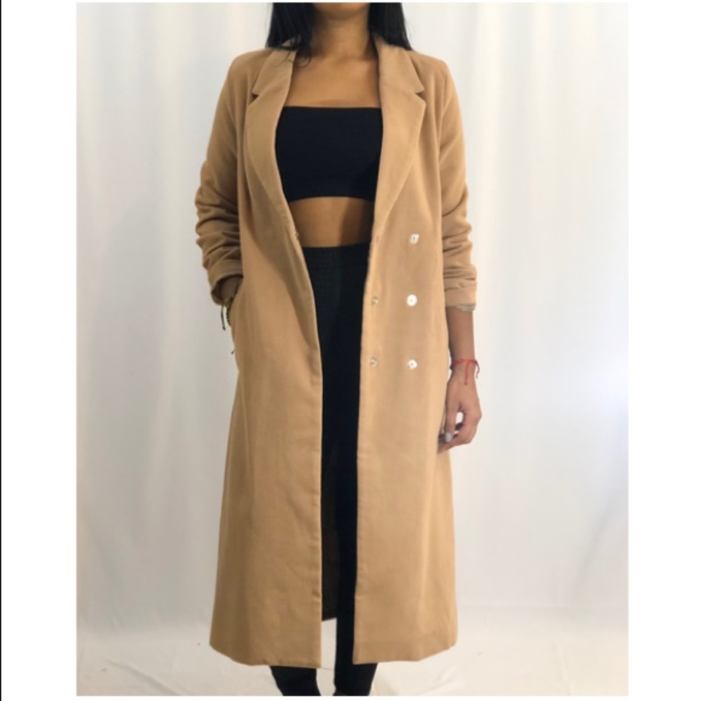 Trendy Longline Tailored Coat